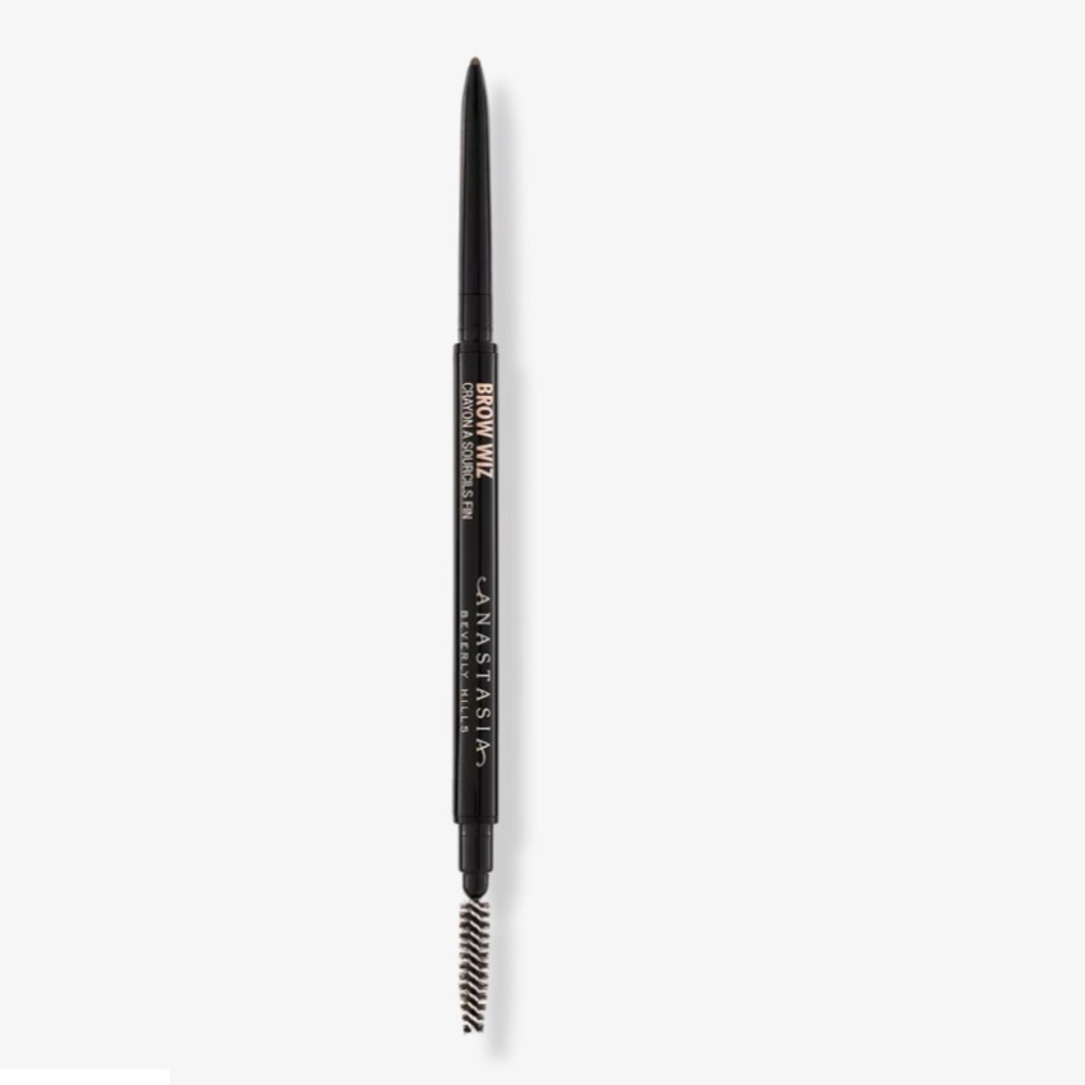 ANASTASIA Brow Wiz Skinny Detail Pencil With Spoolie Dark Brown Travel Size NIB - Picture 5 of 13